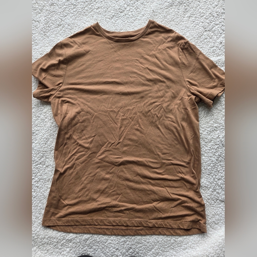 Goodfellow Shirt Men's  Large Brown Basic Lyndale Tee